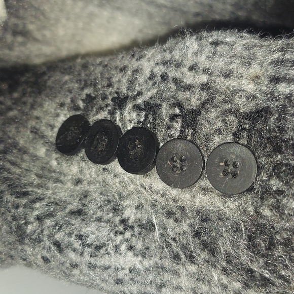 Zara gray Alpaca wool midi length coat - Picture 7 of 7